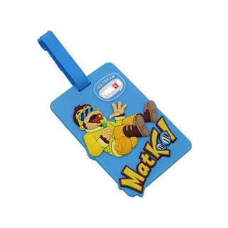 برچسب چمدان پی وی سی نرم دو بعدی مسافرتی